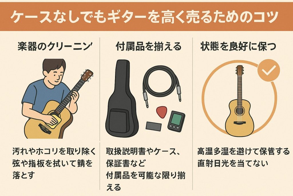 ケースなしでも高く売るためのコツ